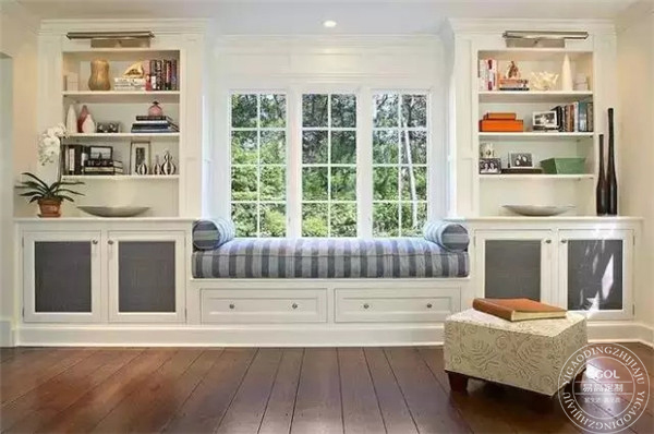 飄窗柜子怎么做才好看?