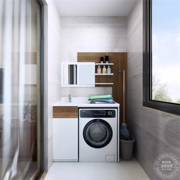 陽臺可以怎樣定制收納柜？